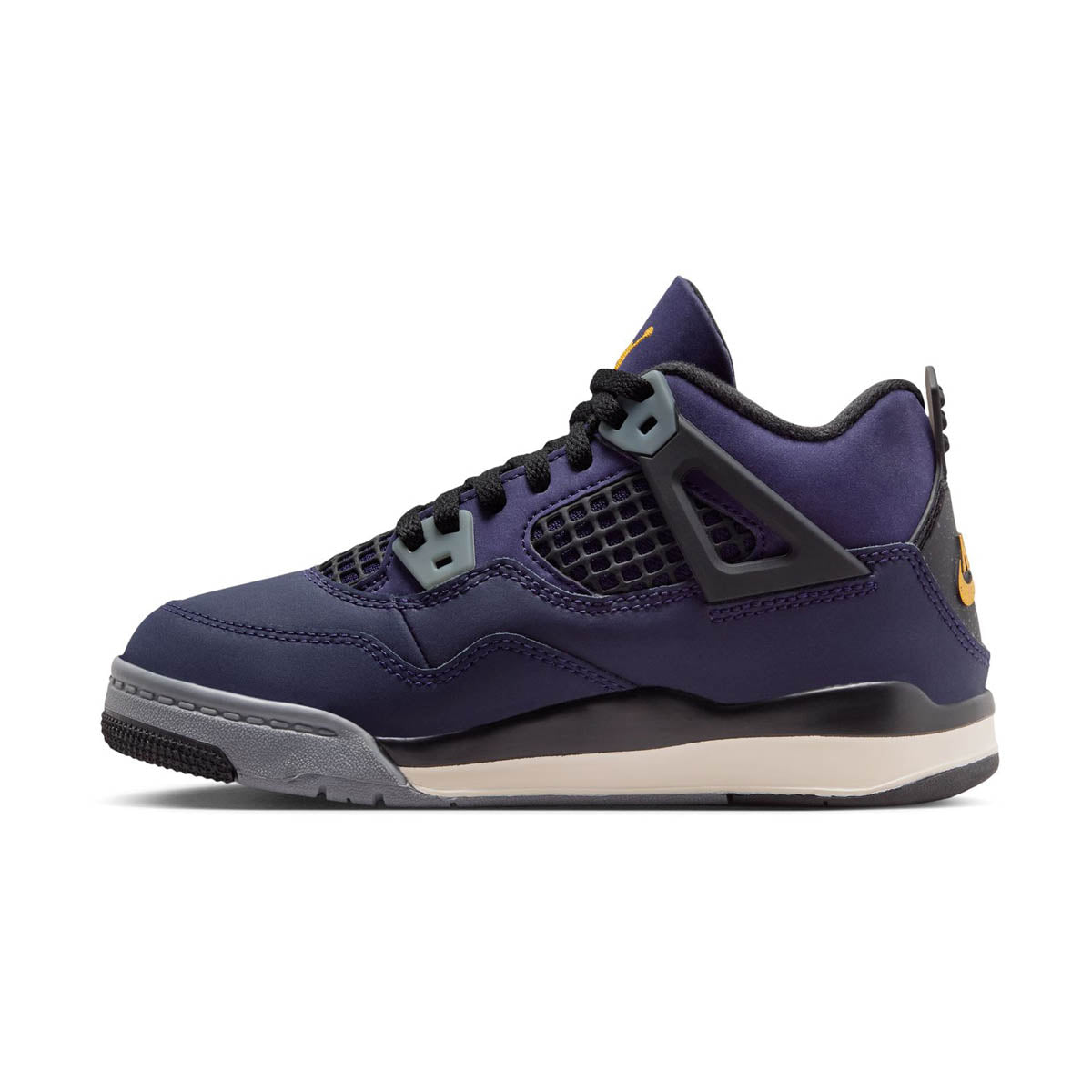 Jordan 4 Retro 'Imperial Purple' Little Kids' Shoes - 