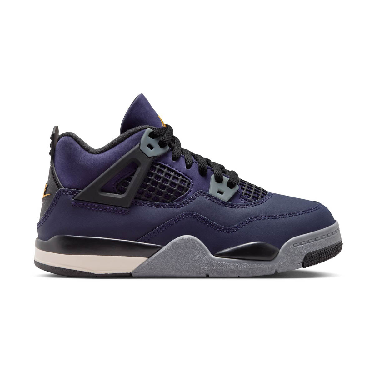 Shop Jordan 4 Retro 'Imperial Purple' Little Kids' Shoes