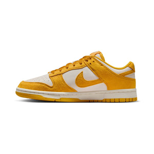 Nike Dunk Low 'Dark Sulfur Gold Mini Swoosh' Women's Shoes