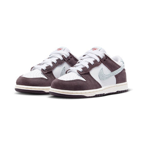 Nike Dunk Low SE 'Burgundy Ash' Little Kids' Shoes