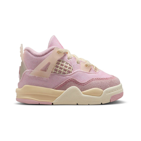 Jordan 4 Retro 'Pearl Pink and Iced Carmine' Baby/Toddler Shoes