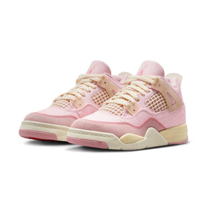 Jordan 4 Retro 'Pearl Pink and Iced Carmine' Little Kids' Shoes
