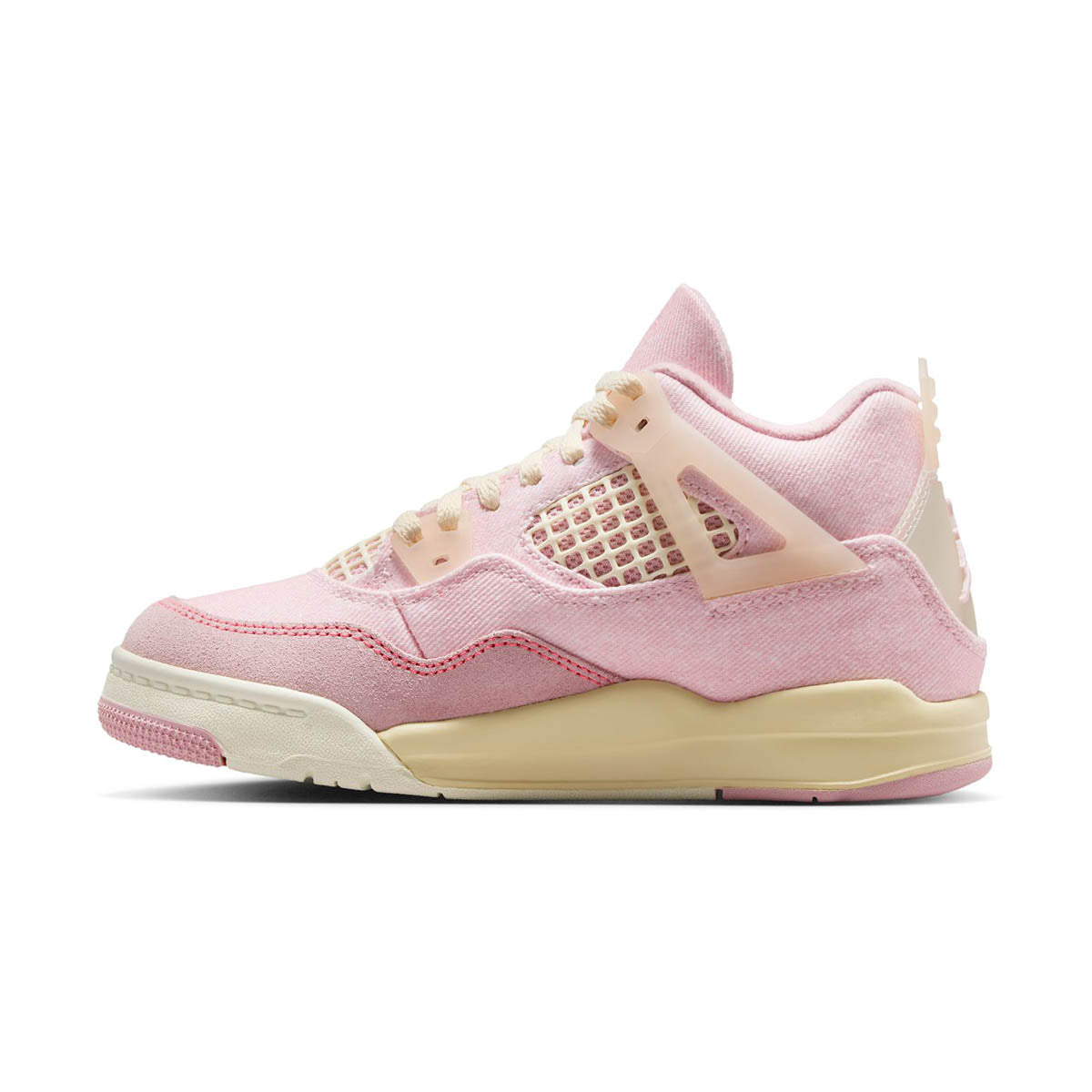 Jordan 4 Retro 'Pearl Pink and Iced Carmine' Little Kids' Shoes - Kids Jordans Shoes