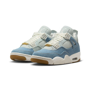 Air Jordan 4 Retro 'Denim Worn Blue' Women's Shoe