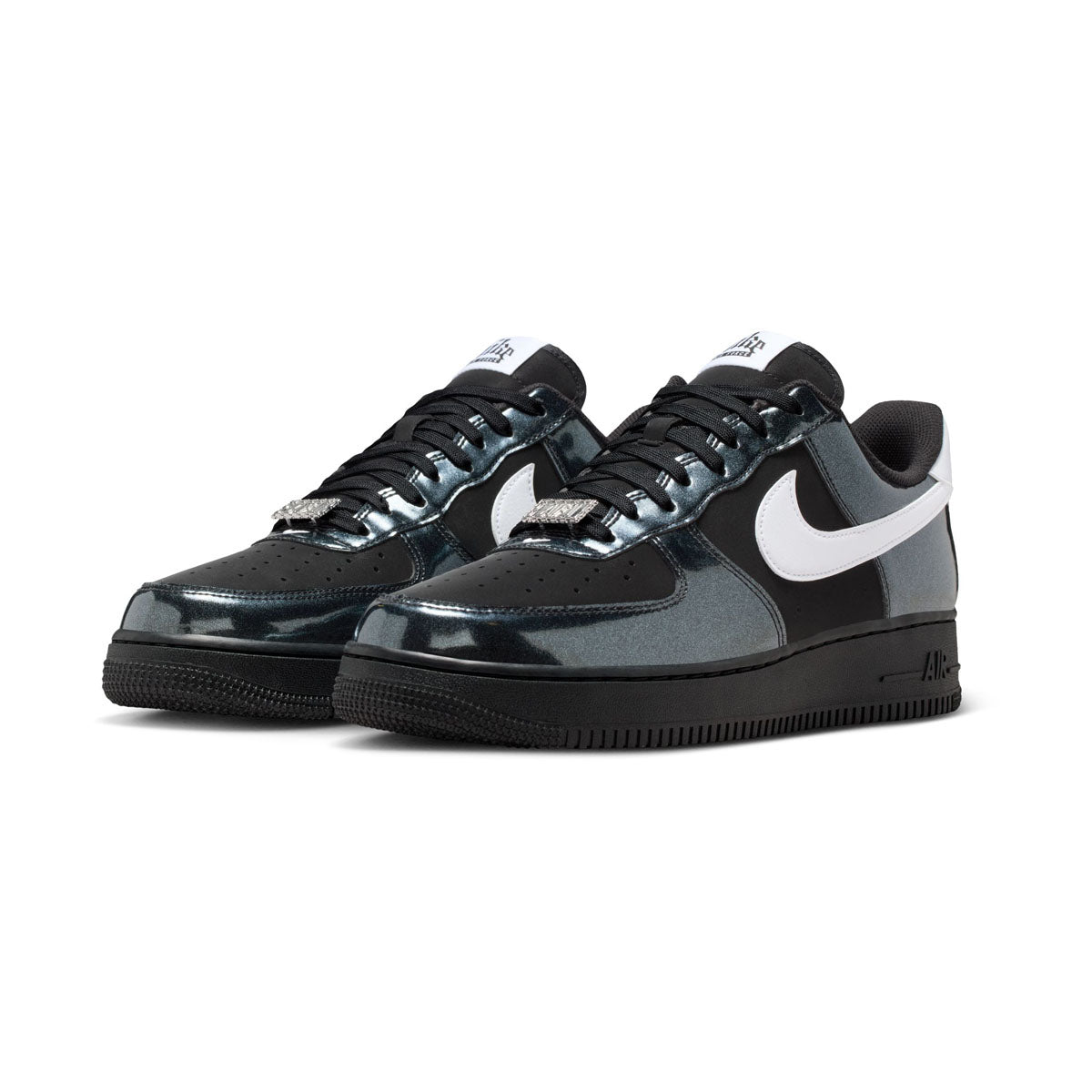 Nike Air Force 1 '07 LV8 'Glam Rock Black White' Men's Shoes - New Releases