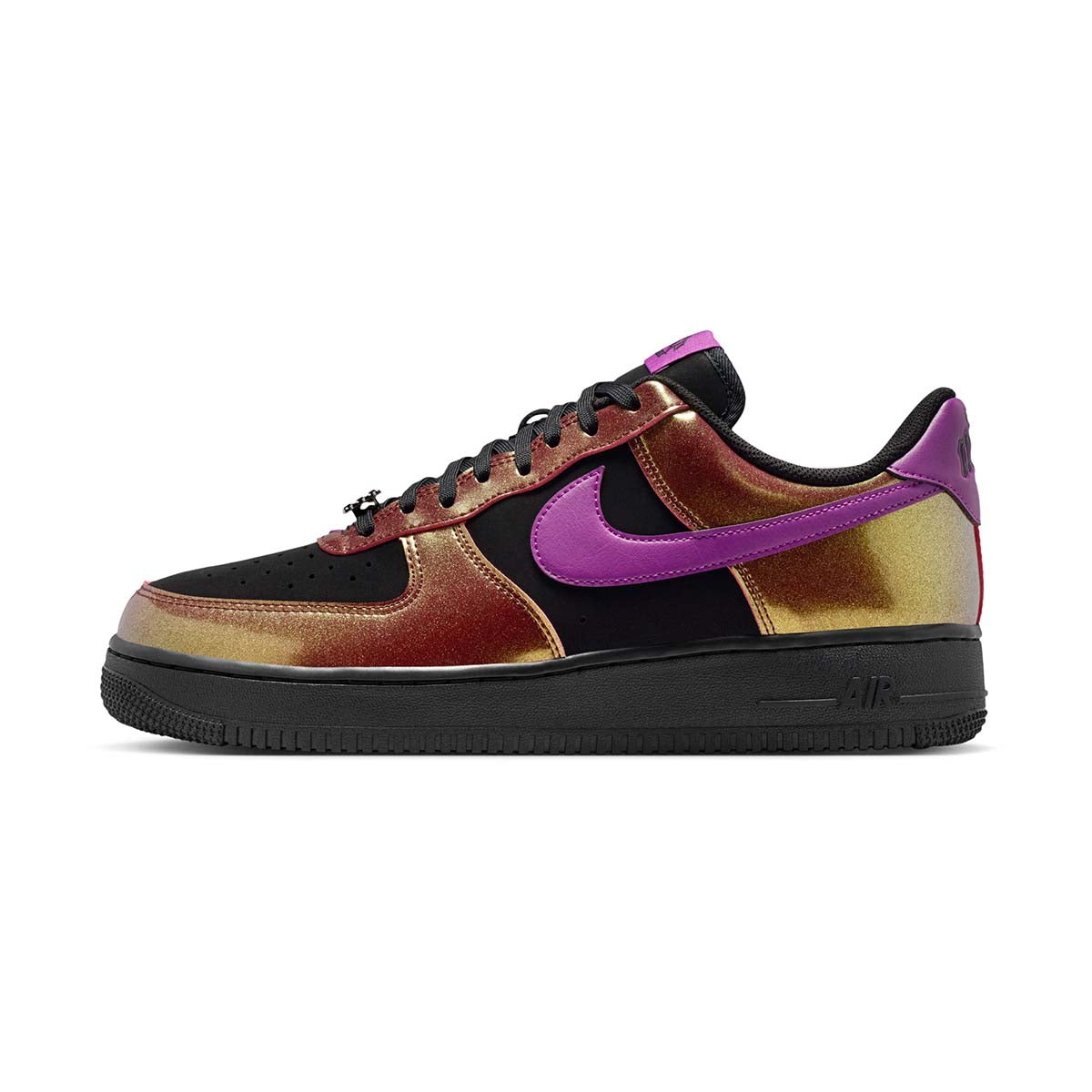 Nike Air Force 1 '07 LV8 'Glam Rock Black Bold Berry' Men's Shoes - Nike Air Force One Shoes