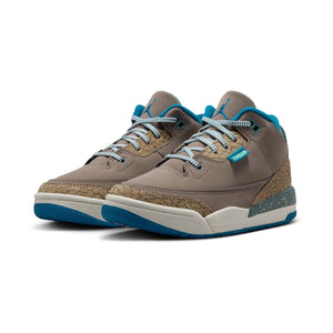 Jordan 3 Retro 'Olive Gray' Little Kids' Shoes