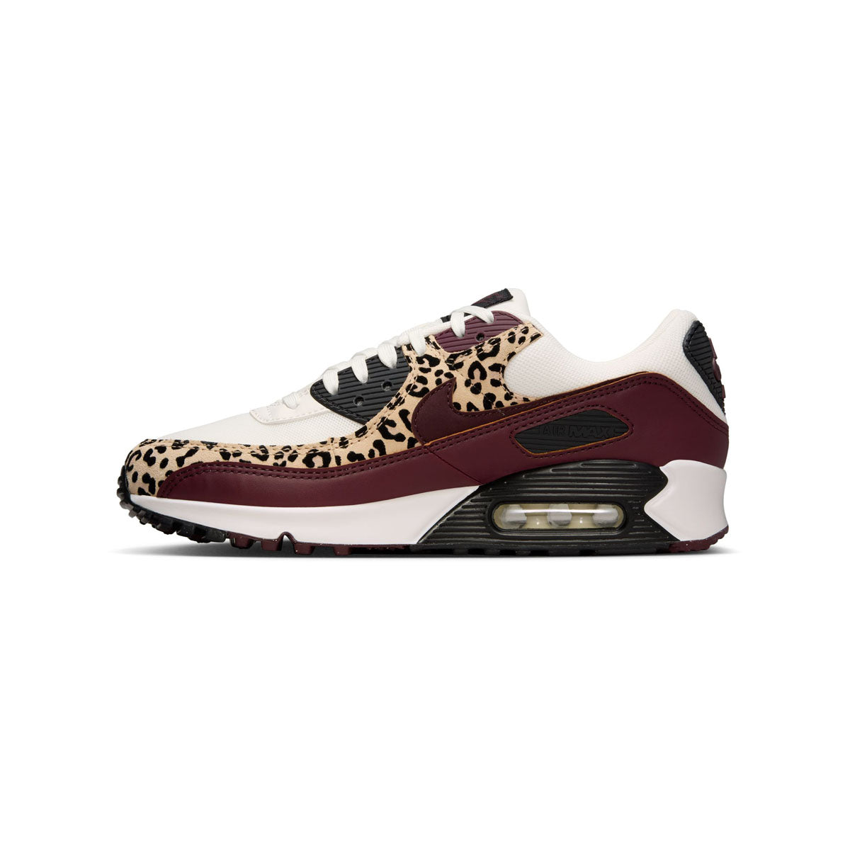 Nike Air Max 90 &#39;Leopard Burgundy&#39; Women&#39;s Shoes