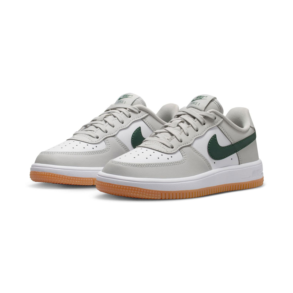 Nike Force 1 Low &#39;Photon Dust Fir Gum&#39; Little Kids&#39; Shoes