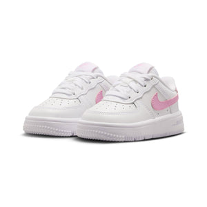 Nike Force 1 Low 'White Pink Rise' Baby/Toddler Shoes
