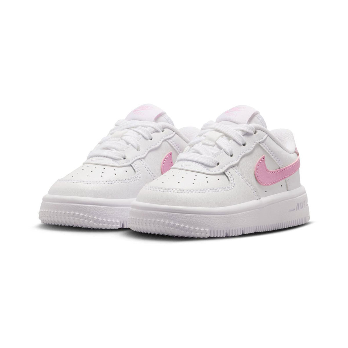 Nike Force 1 Low 'White Pink Rise' Baby/Toddler Shoes - 