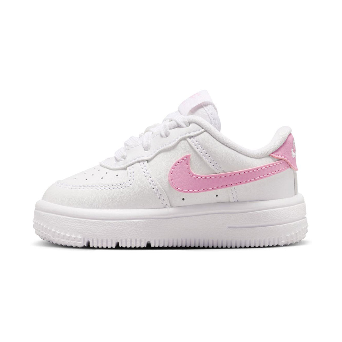 Nike Force 1 Low 'White Pink Rise' Baby/Toddler Shoes - 