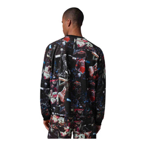 Jordan Flight Men's Printed Long-Sleeve Jersey