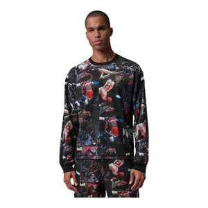 Jordan Flight Men's Printed Long-Sleeve Jersey
