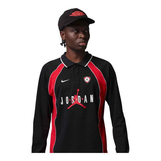 Jordan Flight Men's Long-Sleeve Polo Jersey