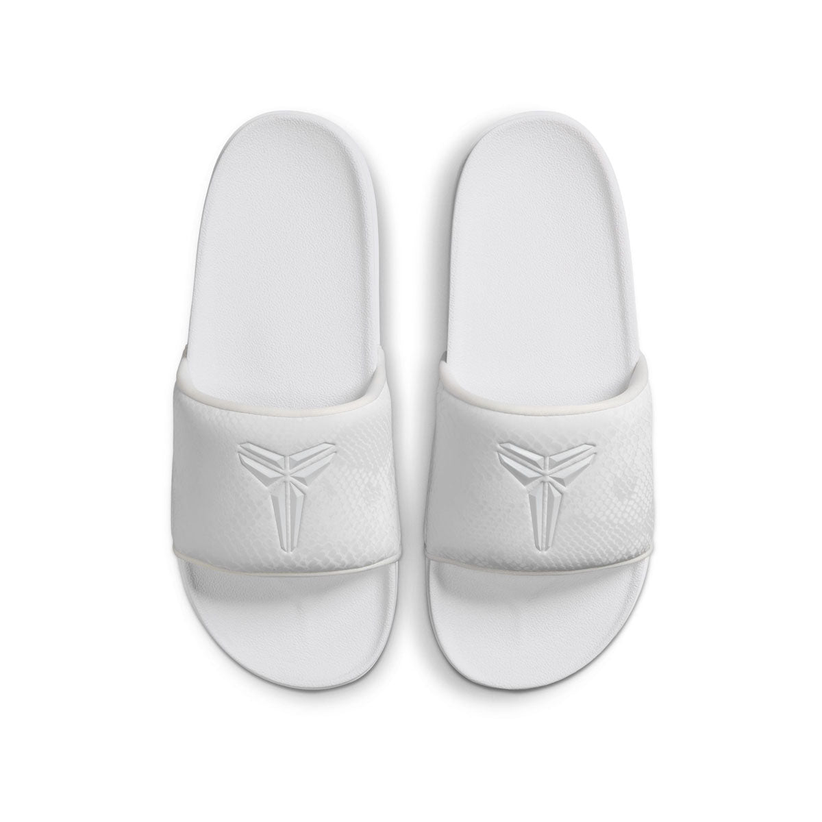 Kobe Offcourt 'Triple White' Men's Slides - Gifts $25 to $75