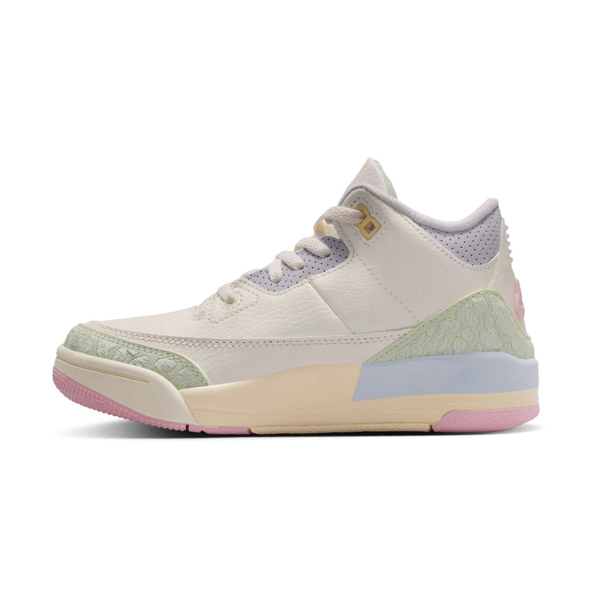 Jordan 3 Retro 'Sail and Jade Aura' Little Kids' Shoes - SALE