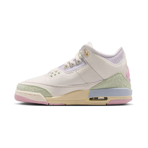 Air Jordan 3 Retro 'Sail and Jade Aura' Big Kids' Shoes
