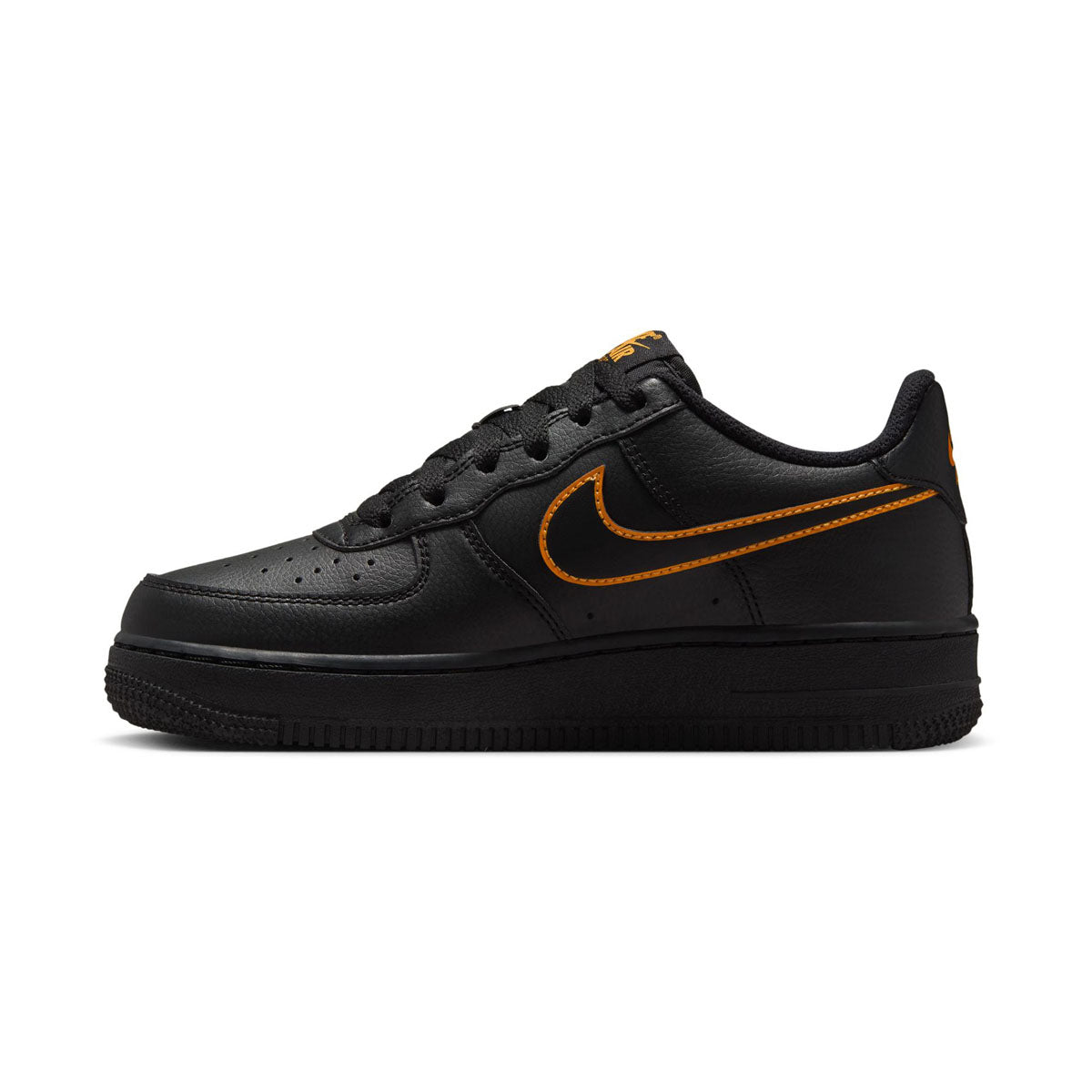 Nike Air Force 1 &#39;Sundial Black&#39; Big Kids&#39; Shoes
