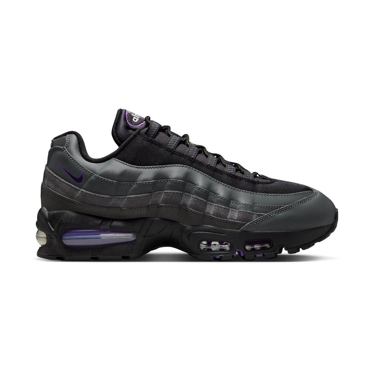 Nike Air Max 95 Big Bubble 'Iron Grey Wild Grape' Men's Shoes - New Releases