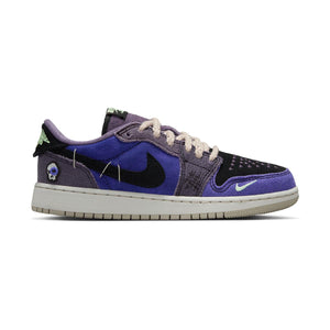 Air Jordan 1 Retro Low OG 'Zion Williamson Voodoo Alternate' Big Kids' Shoes