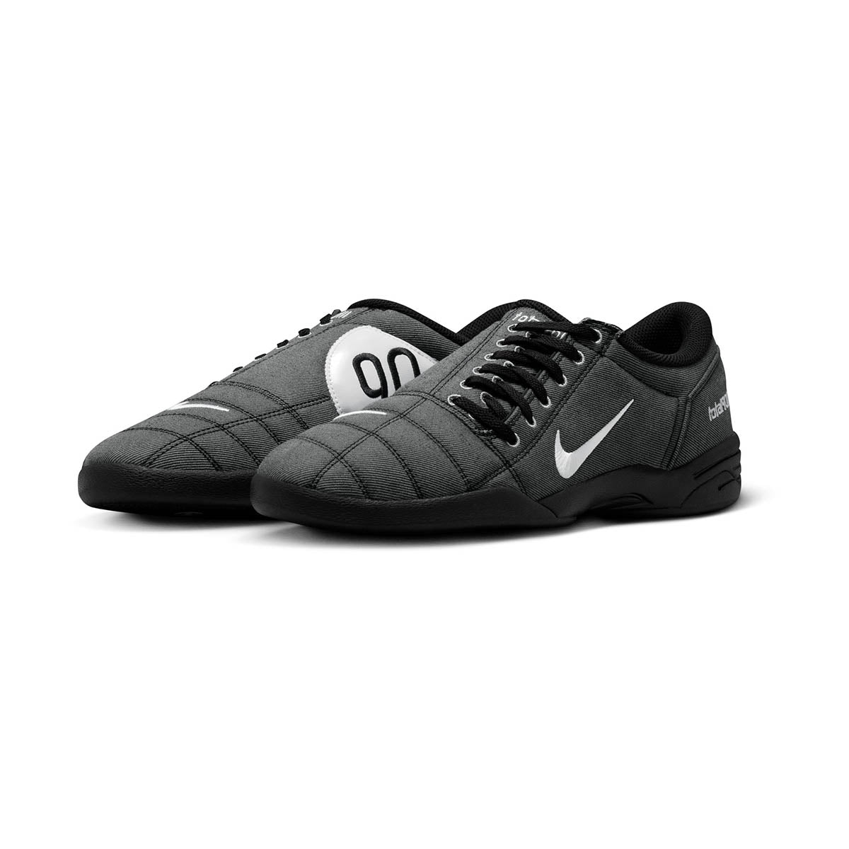 Total 90 Premium 'Black Denim' Men's Shoes - 