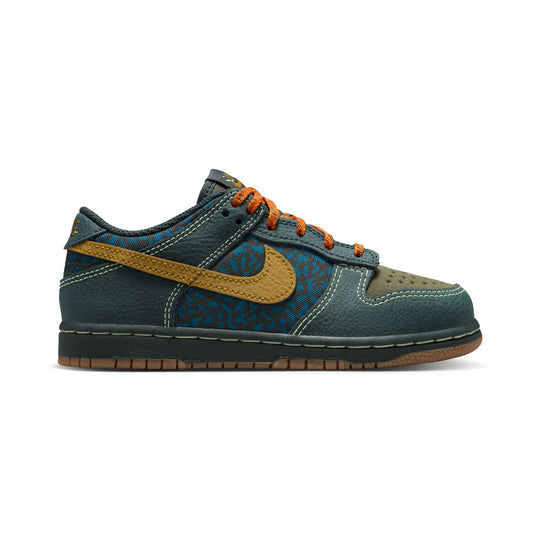 Nike Dunk Low 'Seaweed Ochre Khaki' Little Kids' Shoes