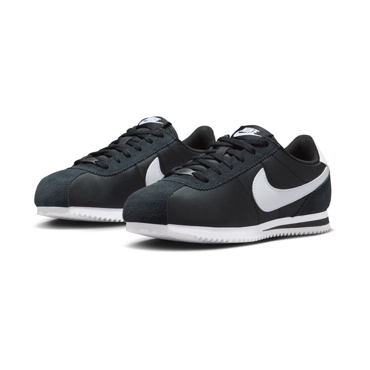 Nike Cortez Textile 'Black White' Big Kids' Shoes - Big Kids Shoes (3.5Y - 7Y): Shoes for Teens