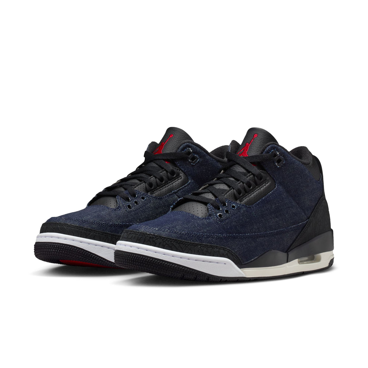 Air Jordan 3 x Levi's® 'Indigo and Gym Red' Men's Shoes - Gifts over $150