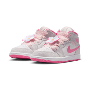 Jordan 1 Mid SE 'Spring Flowers' Little Kids' Shoes