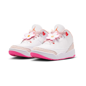 Jordan 3 Retro 'Spring Flowers' Little Kids' Shoes