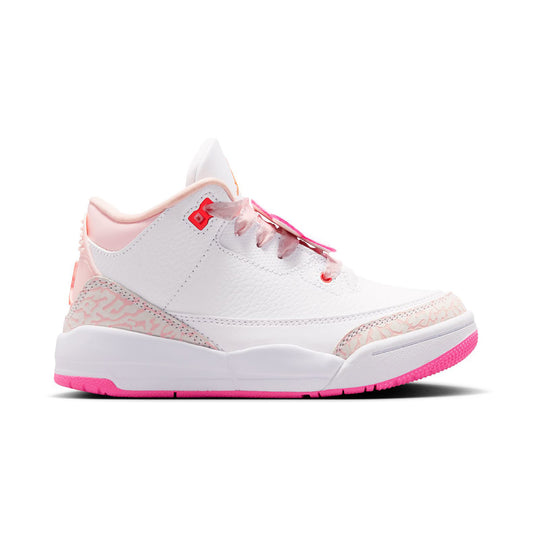 Jordan 3 Retro 'Spring Flowers' Little Kids' Shoes
