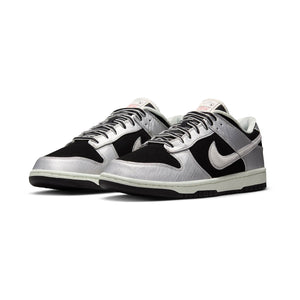 Nike Dunk Low Retro 'Starter Jacket Metallic Silver Black' Men's Shoes