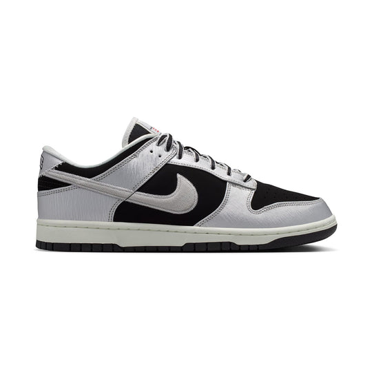 Nike Dunk Low Retro 'Starter Jacket Metallic Silver Black' Men's Shoes