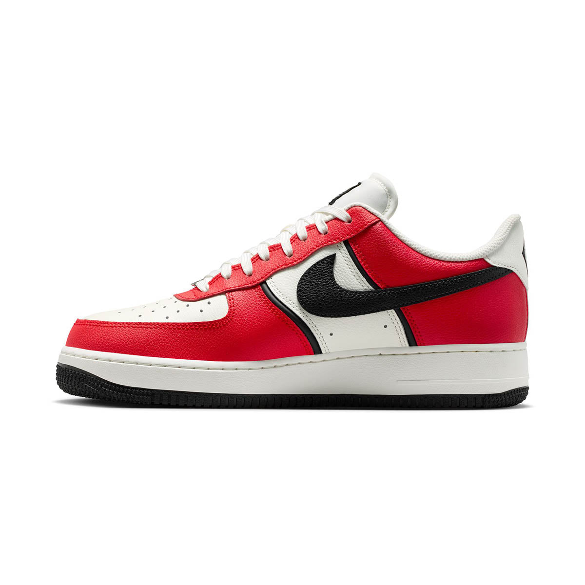 Nike Air Force 1 '07 LV8 'University Red Sail Black' Men's Shoes - 