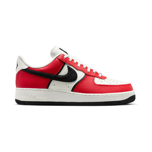 Nike Air Force 1 '07 LV8 'University Red Sail Black' Men's Shoes