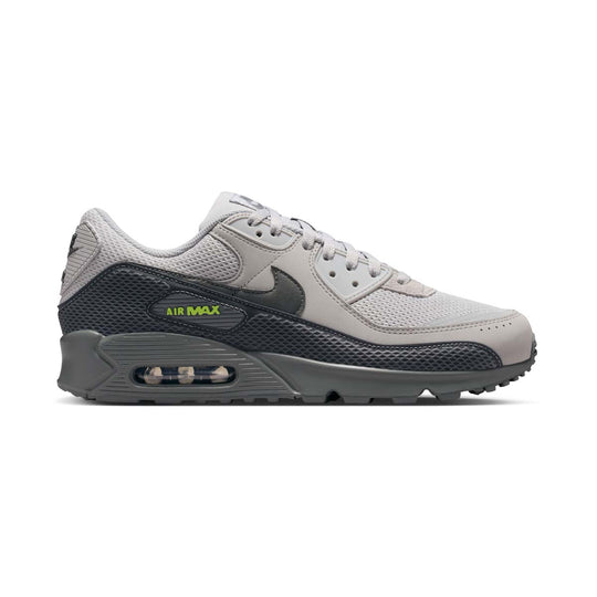 Nike Air Max 90 Premium 'Light Smoke Grey Volt' Men's Shoes
