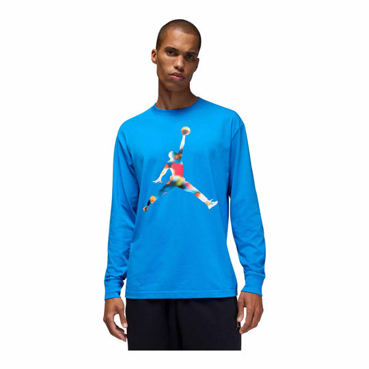Jordan Flight Men's Long-Sleeve Crewneck T-Shirt