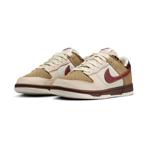 Nike Dunk Low 'Khaki Team Red Pearl White' Women's Shoes