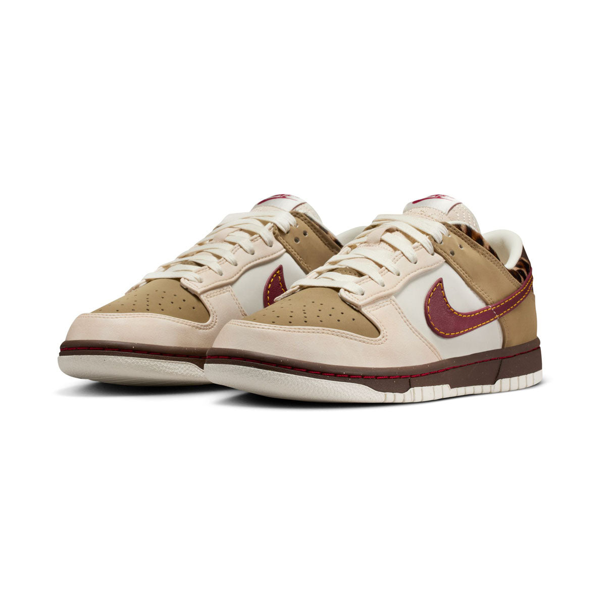 Nike Dunk Low 'Khaki Team Red Pearl White' Women's Shoes - Women’s Nike: Nike Outfits And Shoes For Women