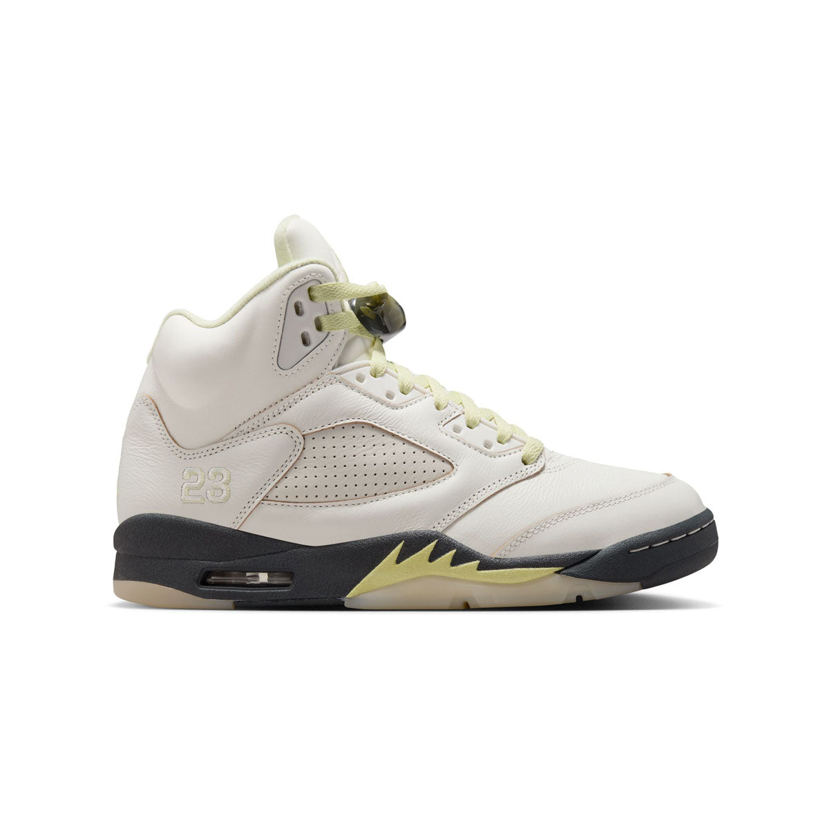Air Jordan 5 Retro &#39;Luminous Green and Sail&#39; Women&#39;s Shoes