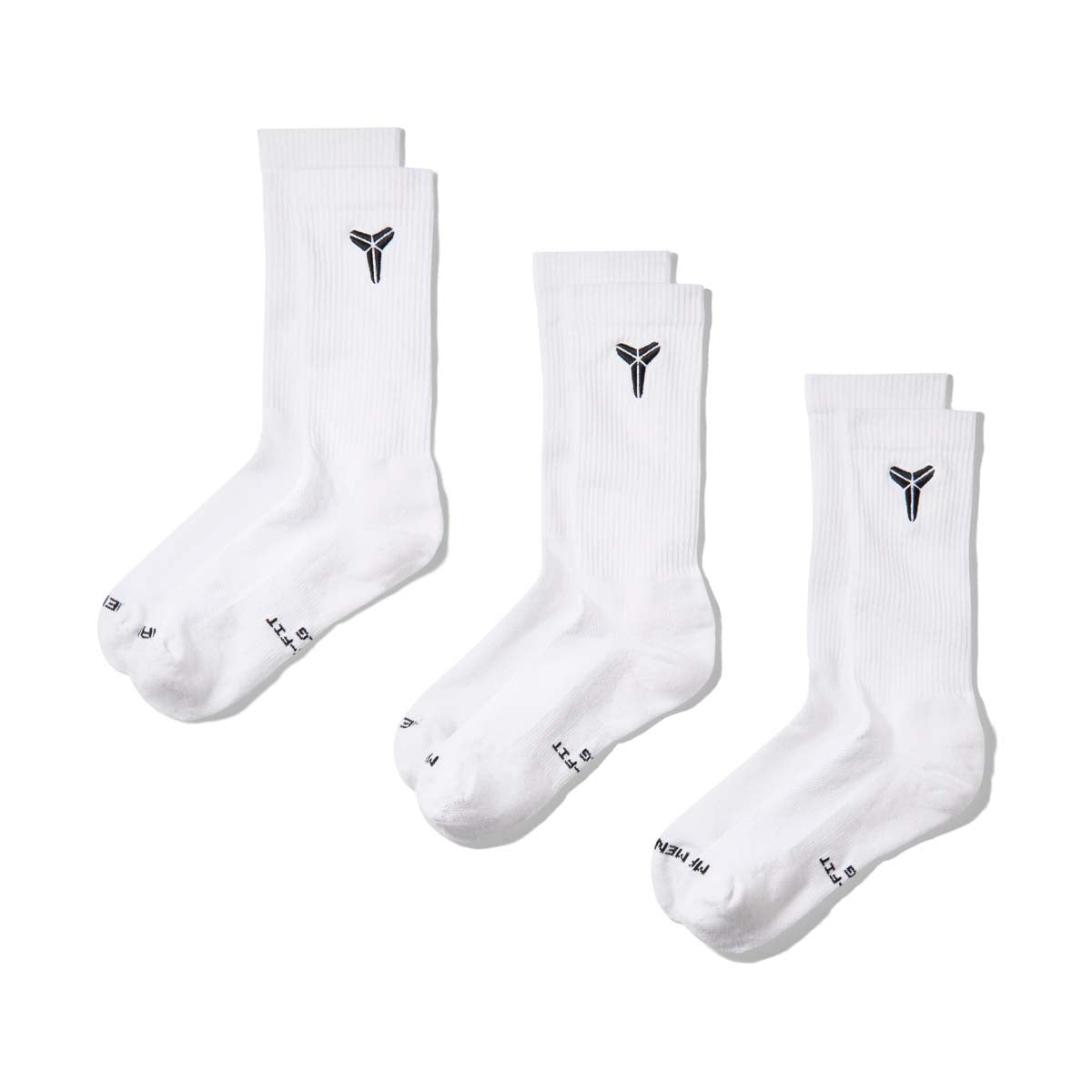 Nike Everyday Elevated 'Kobe' Crew Socks (3 Pairs) - 