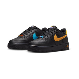 Nike Air Force 1 'Black Multi-Color' Big Kids' Shoes