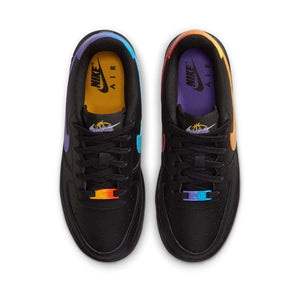 Nike Air Force 1 'Black Multi-Color' Big Kids' Shoes