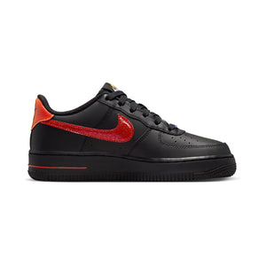 Nike Air Force 1 'Black Multi-Color' Big Kids' Shoes