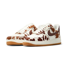 Nike Air Force 1 '07 'Cow Print Field Brown' Women's Shoes