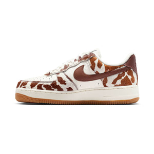 Nike Air Force 1 '07 'Cow Print Field Brown' Women's Shoes