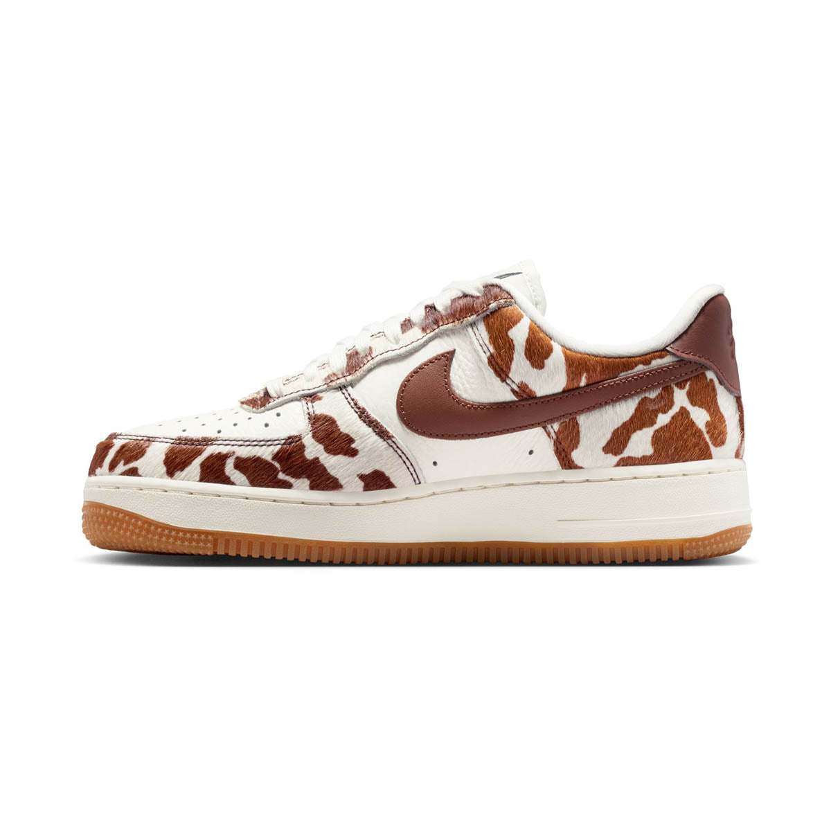 Nike Air Force 1 '07 'Cow Print Field Brown' Women's Shoes - 