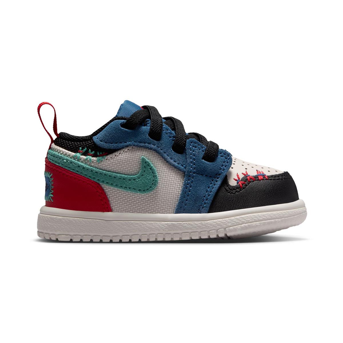 Jordan 1 Low Alt SE 'True Blue Red Kinetic Green' Baby/Toddler Shoes - 