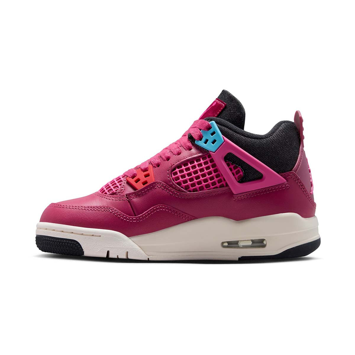 Air Jordan 4 Retro 'Sweet Beet' Big Kids' Shoes - 